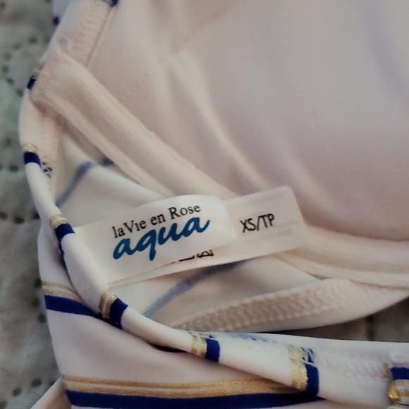 La Vie En Rose Nautical Style Bikini Top - Picture 5 of 5